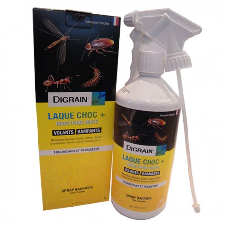 Laque Choc Excellium Insecticide Contre Cafards Et Punaises De Lit