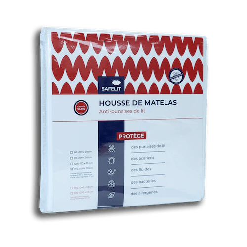 Housse de matelas anti punaise de lit
