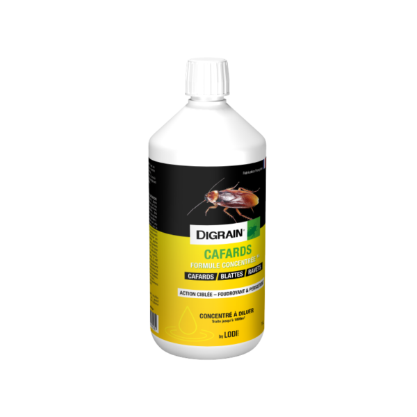Anti cafards DIGRAIN 1L insecticide concentré professionnel cafards blattes